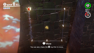 The location of a Power Moon in Super Mario Odyssey