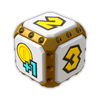 Sprite of Dice BLock from Super Mario Party