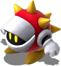 Artwork of Spikey from the Nintendo Switch version of Super Mario RPG