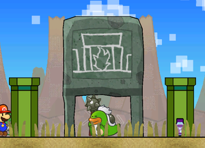 Crag-vision from Super Paper Mario