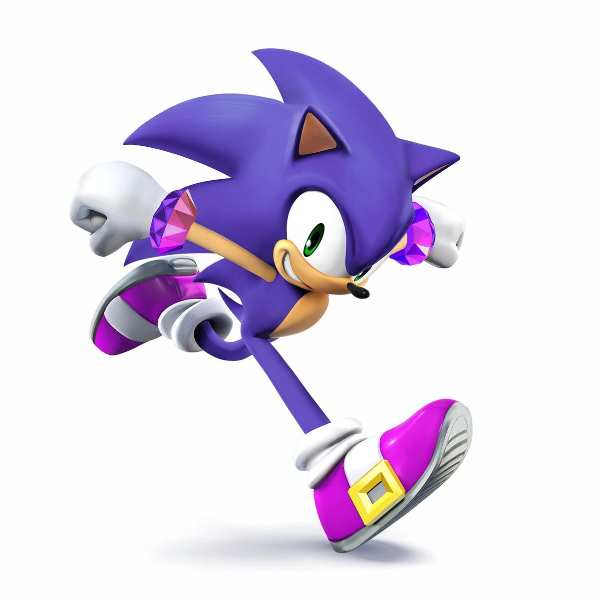 File:Sonic SSB4 Artwork - Purple.jpg - Super Mario Wiki, the Mario ...