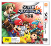 Australian boxart for Super Smash Bros. for Nintendo 3DS.