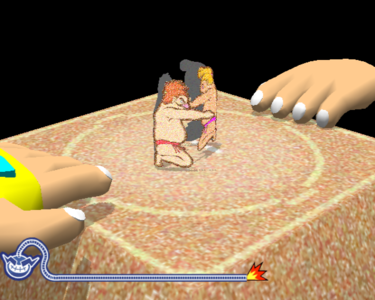 Paper Wario in WarioWare: Smooth Moves.