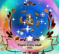 "Found every small Snurfboard." discovery from Snurfboard Habitat in Yoshi and the Mysterious Book