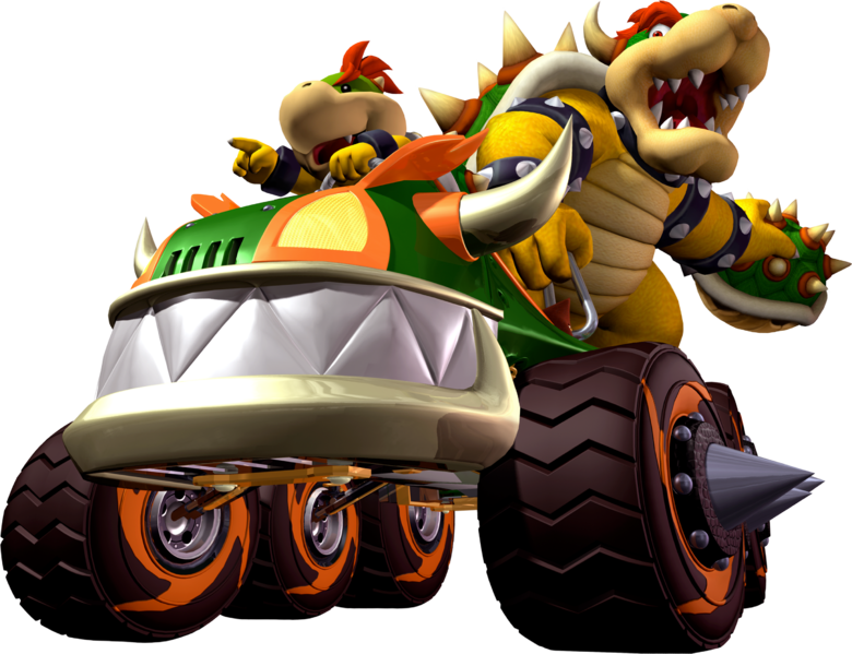 File:Bowser and Bowser Jr - Mario Kart Double Dash.png