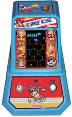 Coleco's 1982 tabletop version of Donkey Kong