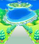 The Island Open as seen in the Game Boy Advance version.