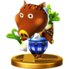 Joan trophy from Super Smash Bros. for Wii U