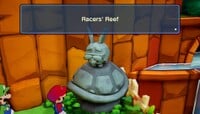 A rare reef statue