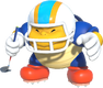 Artwork of Chargin' Chuck in Mario Golf: Super Rush