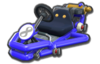 Thumbnail of Toad's, blue Mii's, and Link's Pipe Frame (with 8 icon), in Mario Kart 8.