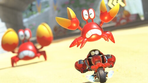 Sidestepper in Mario Kart World