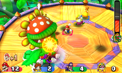 Petey Piranha's Shell Smackdown from Mario Party: Star Rush
