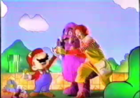 Mario in a commercial for McDonald's.