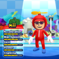 Propeller Mario Mii Costume in the game Mario & Sonic at the London 2012 Olympic Games for the Wii.