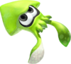 Inkling character sticker for the Splatoon 2 trophy in the Trophy Creator application