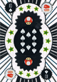 Ten of Spades card in the Platinum Playing Cards: Official Club Nintendo Collection deck.