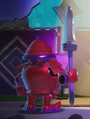 The red Mihari Musha in The Dark Ninja & the Legion of Guards