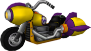 The model for Wario's Phantom from Mario Kart Wii