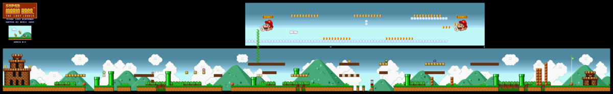 File:SMAS LL World B-1 Map.png - Super Mario Wiki, the Mario encyclopedia