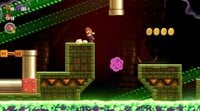 The third 10-flower coin in the Pipe-Rock Plateau Palace in Super Mario Bros. Wonder