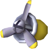Model of the Turbo Nozzle from Super Mario Sunshine.