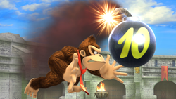Challenge 28 from the third row of Super Smash Bros. for Wii U