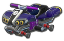 Waluigi's Standard ATV body from Mario Kart 8