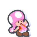 Posing Toadette Standee from Super Mario Bros. Wonder