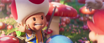 Toad: "DO NOT TOUCH THAT MUSHROOM, YOU'LL DIE!"