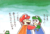 A crop from a scan of Super Mario 4koma Manga Theater.