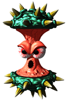 Artwork of a Lurchin from Donkey Kong Country 3: Dixie Kong's Double Trouble!.