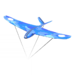 The Stealth Glider from Mario Kart Tour