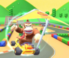 The icon of the Monty Mole Cup challenge from the Wild West Tour and the Koopa Troopa Cup challenge from the Wedding Tour in Mario Kart Tour.