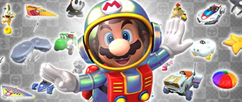 The Space Pipe 1 from the Space Tour in Mario Kart Tour