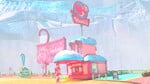 A Yoshi's drive-through near Sky-High Sundae
