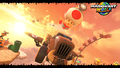 A photo taken in Free Roam with the game's logo