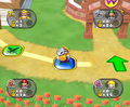 Wario using the Vacuum Orb