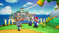 The banner image for Mario & Luigi: Brothership on Nintendo Music.