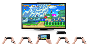 New Super Mario Bros. U complete game play perspective.