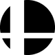 Super Smash Bros. logo item sticker for the Super Smash Bros. Ultimate trophy in the Trophy Creator application