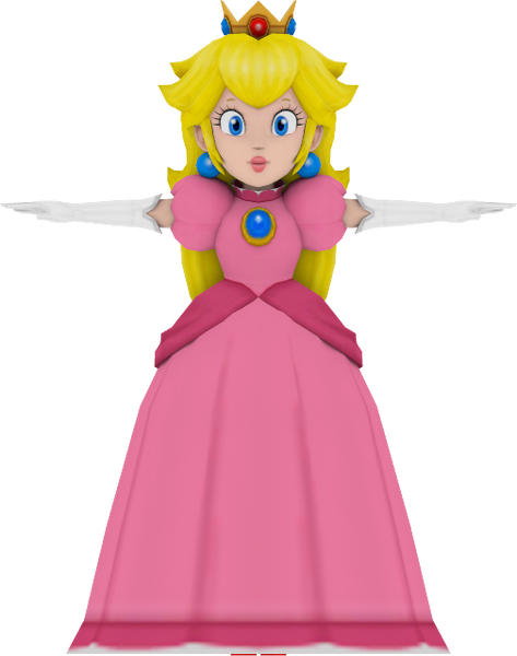 File:Peach MP8 Model.png
