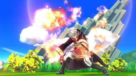 Robin's Arcfire in Super Smash Bros. for Wii U.