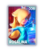 The Rosalina card from The Super Mario Galaxy Movie Collectible Cards