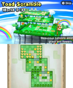 World 0-3 from Mario Party: Star Rush