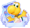 Koopa Troopa Clinic Event Medal (Brilliant) from Dr. Mario World