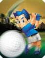 Ken artwork featured on the Mobile Golf cover