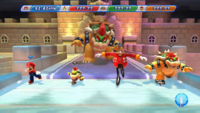 Tail Bowser in Mario & Sonic at the Sochi 2014 Olympic Winter Games.