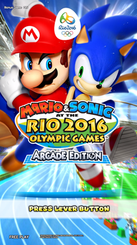 M&S Rio 2016 Arcade Title Screen.png