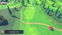 Hole 15 of Bonny Greens in Mario Golf: Super Rush.